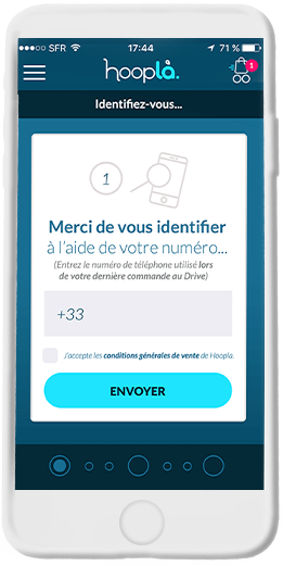 Développement de l'application de livraison de courses à domicile Hooplà - Qsmart