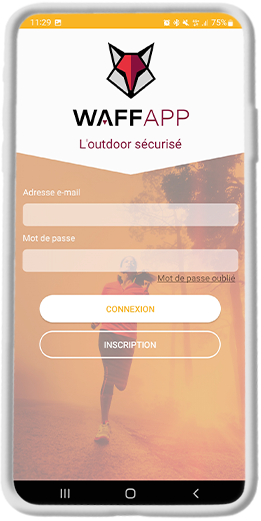Développement d'une application mobile d'outdoor sécurisé WaffApp